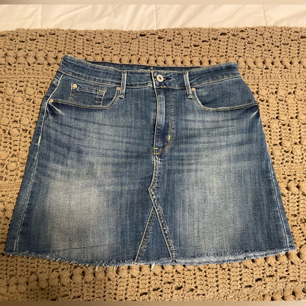 Denim skirt